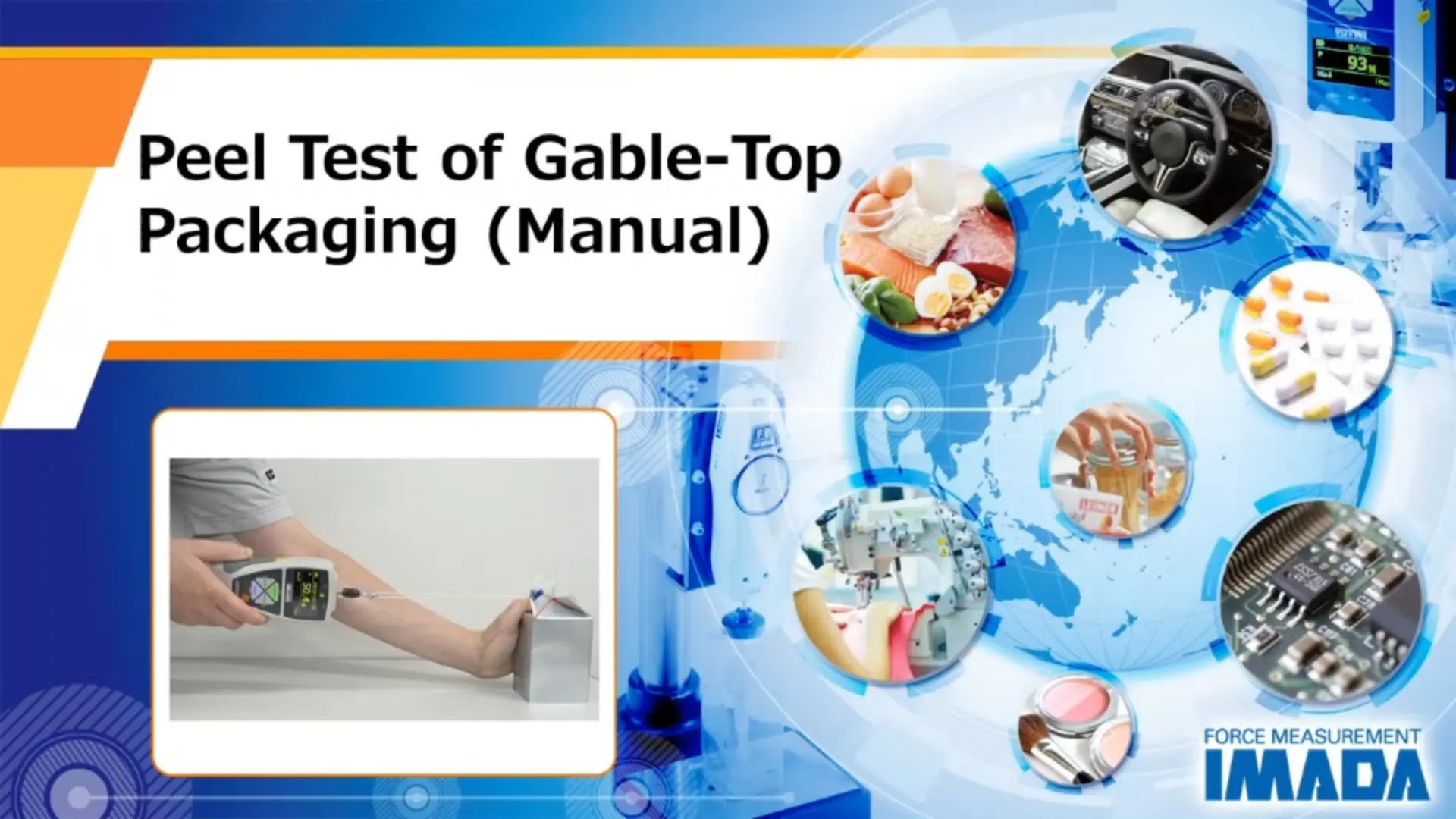 Peel Test of Gable-Top Package (Manual)